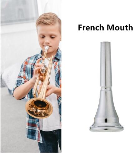 Universal Copper Alloy French Mouth Mouthpiece For Instrument Horn Replacement Accessories in Saudi Arabia