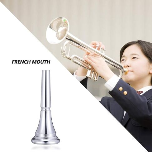 Universal Copper Alloy French Mouth Mouthpiece For Instrument Horn Replacement Accessories in Saudi Arabia
