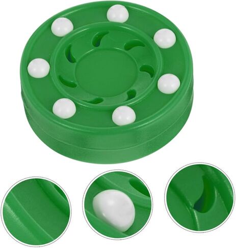 Happyyami 2pcs Roller Hockey Pucks for Street Hockey and Training Versatile Ice Pucks for All Genders for Indoor and Outdoor Practice Enhance Skating Skills Any Weather in Saudi Arabia