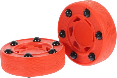 قطعتان من كرات تدريب الهوكي الدوارة من تويفيان، كرات هوكي مضمنة احترافية للرجال والنساء، مادة مطاطية قوية in Kuwait