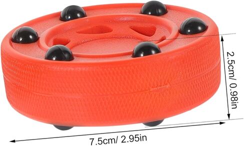 قطعتان من كرات تدريب الهوكي الدوارة من تويفيان، كرات هوكي مضمنة احترافية للرجال والنساء، مادة مطاطية قوية in Kuwait