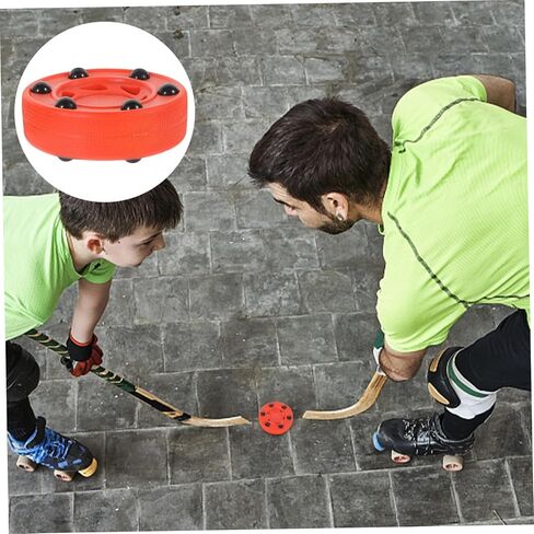 قطعتان من كرات تدريب الهوكي الدوارة من تويفيان، كرات هوكي مضمنة احترافية للرجال والنساء، مادة مطاطية قوية in Kuwait