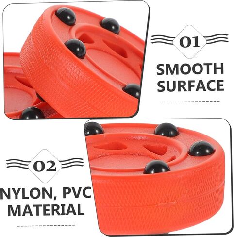 قطعتان من كرات تدريب الهوكي الدوارة من تويفيان، كرات هوكي مضمنة احترافية للرجال والنساء، مادة مطاطية قوية in Kuwait