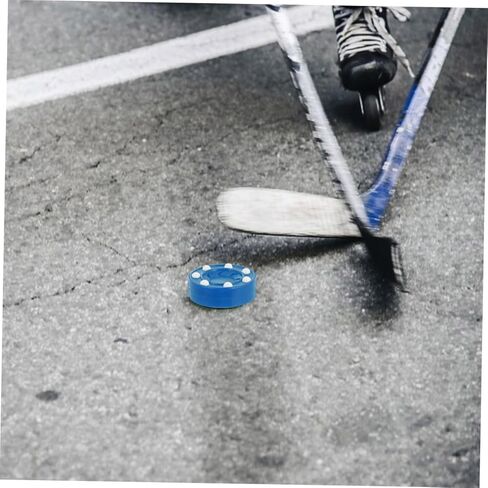 قطعتان من كرات هوكي الشوارع من BESPORTBLE لتدريب لوازم الهوكي الدوارة البلاستيكية القوية الاحترافية مناسبة للاستخدام في الهواء الطلق وصالة الألعاب الرياضية للرجال والنساء in Kuwait