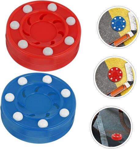 قطعتان من كرات هوكي الشوارع من BESPORTBLE لتدريب لوازم الهوكي الدوارة البلاستيكية القوية الاحترافية مناسبة للاستخدام في الهواء الطلق وصالة الألعاب الرياضية للرجال والنساء in Kuwait