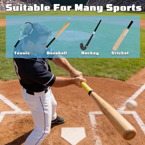 10-Pack Baseball Bat Grip Tape, Precut Bat Tape – Softball Bat Grip, Curly Design, Sweat-Absorbent and Non-Slip, Available in 5 Colors for Bats Players & Coaches & Enthusiasts in Saudi Arabia