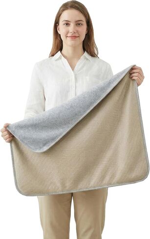 بطانية أميرثينج فاراداي، بطانية حماية كهرومغناطيسية أثناء استخدام الكمبيوتر المحمول والهاتف، نسيج فاراداي الواقي من الموجات الكهرومغناطيسية (18 بوصة × 18 بوصة) in Kuwait