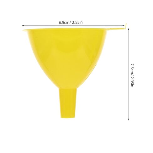 NUOBESTY 10pcs Small Plastic Laboratory Funnels 60mm Diameter Wide Mouth Equipment for Scientific Experiments Liquid Separation and Bottle Filling in Saudi Arabia