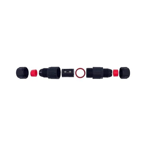 Mini IP68 Connector M12 2pins Butt Welding Free Flame Retardant Nylon Connectors 1Pcs in Saudi Arabia