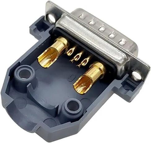 1Pcs 7W2 High Current Connector D-SUB Adapter 5+2 Jack Machined Pin Full Gold Flash Wire 20A 30A 40A(30A Female) in Saudi Arabia
