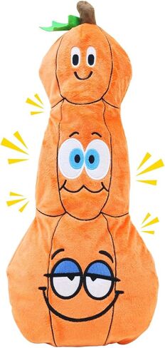 19.8 "كبير الحجم من الورق الكلب الكلب أفخم لعبة اليقطين على نمط اليقطين ذاتيا ديكور هالوين قابلة للغسل in Kuwait