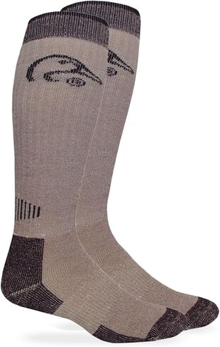 جوارب طويلة طويلة من صوف ميرينو للرجال من Ducks Unlimited لجميع المواسم، عبوة من زوج واحد in Kuwait