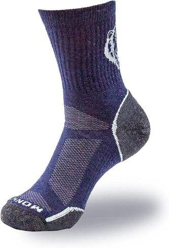 Fish Monkey SM225 Wool Lightweight Mini Crew Ventilated Outdoor Active Fishing With Arch And Ankle Compression Socks in Saudi Arabia