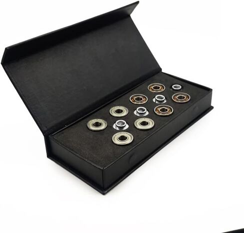 16 قطعة من محمل التزلج السريع المضمن من السيراميك الأبيض السريع مع 7 خرزات ZrO2 608rs زلاجات دوارة متدحرجة in Kuwait