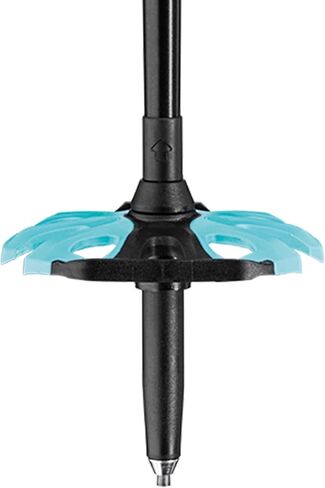 LEKI Berninia 2 Aluminum Adjustable Lightweight Ski Poles for Backcountry Skiing & Snowboarding in Saudi Arabia