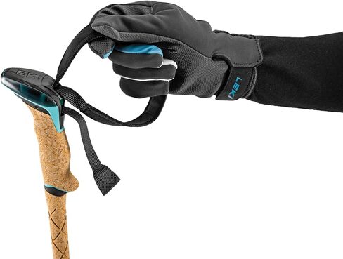 LEKI Berninia 2 Aluminum Adjustable Lightweight Ski Poles for Backcountry Skiing & Snowboarding in Saudi Arabia