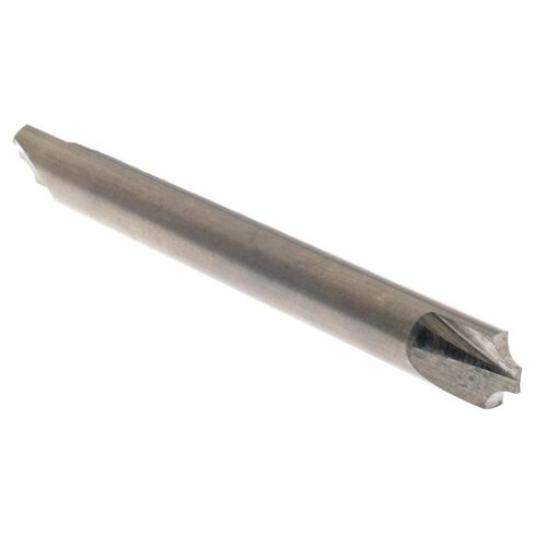 Hertel Solid Carbide Corner Rounding End Mill, 0.078" Radius, 1/4" Diameter, 2 Flutes, Uncoated, Double End, 1/4" Shank Diameter, 2-1/2" OAL in Saudi Arabia