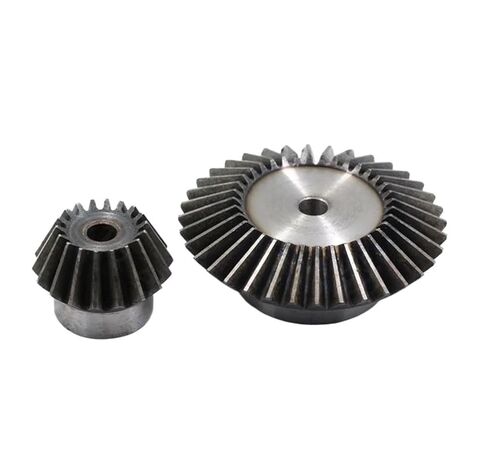 ترس ترس محرك ثقيل من الفولاذ تروس تروس ناقل الحركة 90 درجة 1.5M15 أسنان + 60 فتحة عملية 8 مللي متر نسبة تروس دقيقة 1:4 in Kuwait
