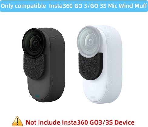 6 عبوات من واقيات الرياح لميكروفون Insta360 GO 3/3S، لملحقات Insta360 GO 3/GO 3S، تقلل ضوضاء الرياح in Kuwait