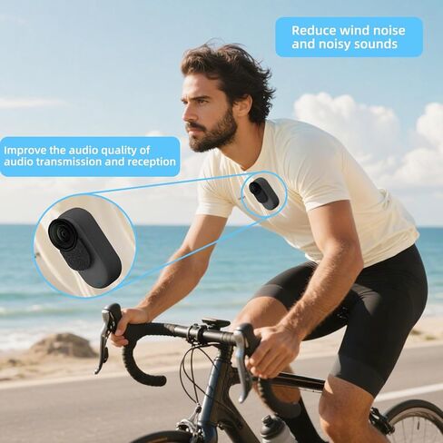 6 عبوات من واقيات الرياح لميكروفون Insta360 GO 3/3S، لملحقات Insta360 GO 3/GO 3S، تقلل ضوضاء الرياح in Kuwait