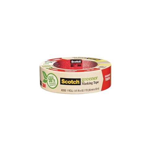 3M 2050-36A 1.41" Scotch Painters' Masking Tape for Trim Work in Saudi Arabia