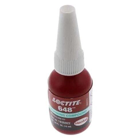 648 Retaining Compound, Press Fit, High Strength, Rapid Cure - 10ml in Saudi Arabia