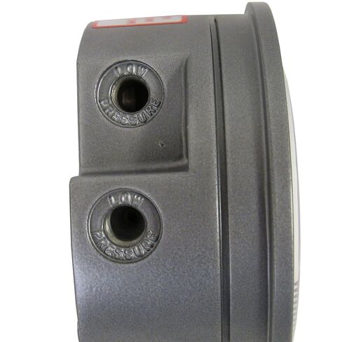 مقياس الضغط التفاضلي، 0-20 بوصة من الماء، هيكل من الألومنيوم، دقة ±2%، 1/8 بوصة أنثى NPT، 15 رطل لكل بوصة مربعة، لتطبيقات الهواء والغاز in Kuwait