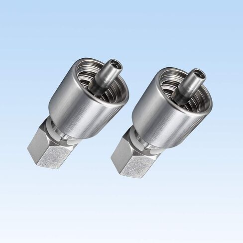 M14x1.5 Din Crimping Hydraulic Joint, 1/4-Inch Hose I.D, Press-Fitting Connector for Mini Excavator in Saudi Arabia