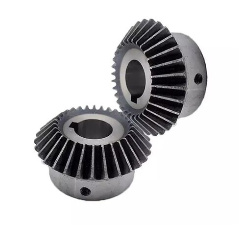 ترس مشطوف 2 متر 15 سن مع فتحة داخلية 6 مم 7 مم 8 مم 10 مم 12 مم 14 مم 15 مم 90 درجة تروس فولاذية للتبديل مع برغي (14 مم Keyway 5 مم، 12 قطعة 2 متر 15 أسنان) in Kuwait