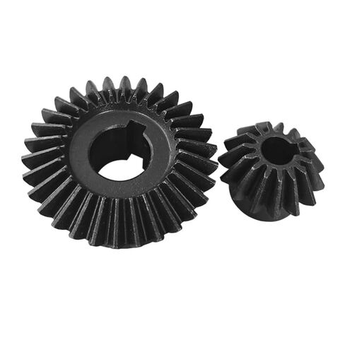 1 Set 1:2 Bevel Gear 40Cr 2M15T:30T Teeth with Inner Hole 10mm and 19mm Blackening Quench 90Degree Drive Commutation Steel Gears(3set 2M 15T-30T) in Saudi Arabia