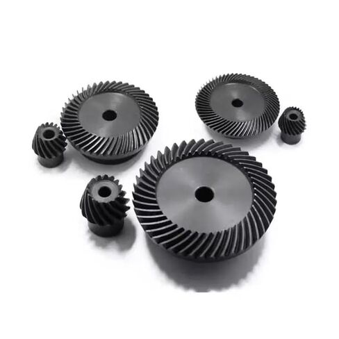 1 مجموعة 45 # الصلب. 5 متر 16 طن إلى 32 طن ترس مخروطي حلزوني M1.5 معامل 1:2 90 درجة تفاضلية نفس نسبة القطر 6 مللي متر 8 مللي متر ثقب in Kuwait