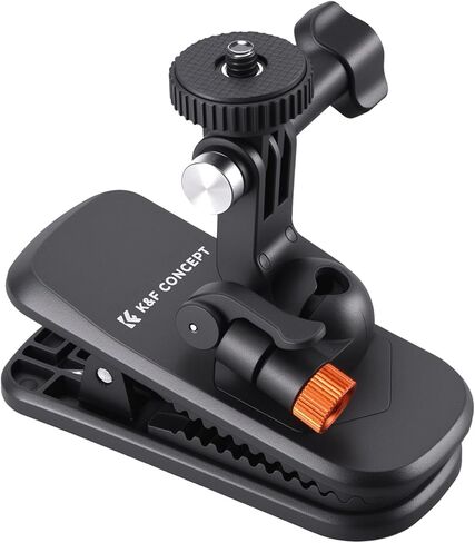 K & F Concept Concept Magnetic Backpack Clip Mount for DJI Osmo Action 5 Pro ، 180 ° دوار ، حامل الكاميرا السريع لإصدار Go Pro Hero 13 12 11 10 9 Black ، Osmo Actoin 3/4 ، Insta360 X5 X4 X3 ، Ace Pro 2 in Kuwait