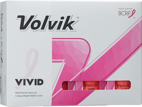 Volvik BCRF (Breast Cancer Research Foundation) Golf Balls - Breast Cancer Awareness in Saudi Arabia