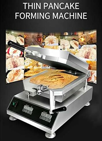 آلة طهي كعكة المأكولات البحرية التجارية، إنتاج كعكة الروبيان الأحفوري، صانع فطيرة المأكولات البحرية المجففة، للوجبات الخفيفة in Kuwait