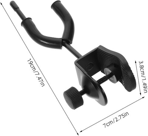 Violin Mount Hanger with Bow Hook Metal Clamp Violin Music Stand Extension Rack for Sheet Music Stand Holder Accessories in Saudi Arabia