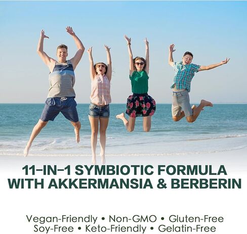 GLP-1 Supplement for Women Men, 10 Billion CFU Multi-Strain Probiotics for Gut HealthHunger & Metabolism Support - Support GLP1 Naturally, with Prebiotic & Probiotic Blend (90 Capsules) in Saudi Arabia