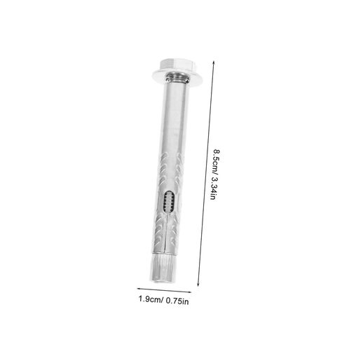 GANAZONO 6pcs Drywall Anchor Kit Expansion Screws Bolts External Nuts Heavy Duty in Saudi Arabia
