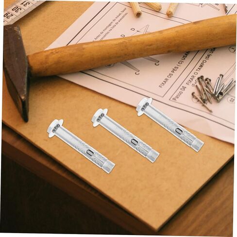 GANAZONO 6pcs Drywall Anchor Kit Expansion Screws Bolts External Nuts Heavy Duty in Saudi Arabia