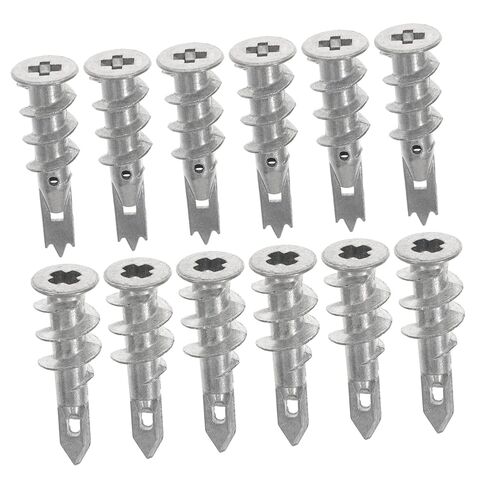 100 قطعة من مسامير توسيع الحوائط الجافة ذاتية الحفر الثقيلة لجدران الجبس تاج مزدوج الشكل لاحتياجات التثبيت المتنوعة in Kuwait