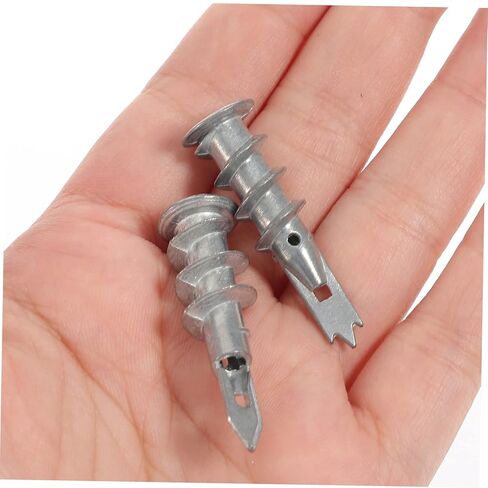 100 قطعة من مسامير توسيع الحوائط الجافة ذاتية الحفر الثقيلة لجدران الجبس تاج مزدوج الشكل لاحتياجات التثبيت المتنوعة in Kuwait