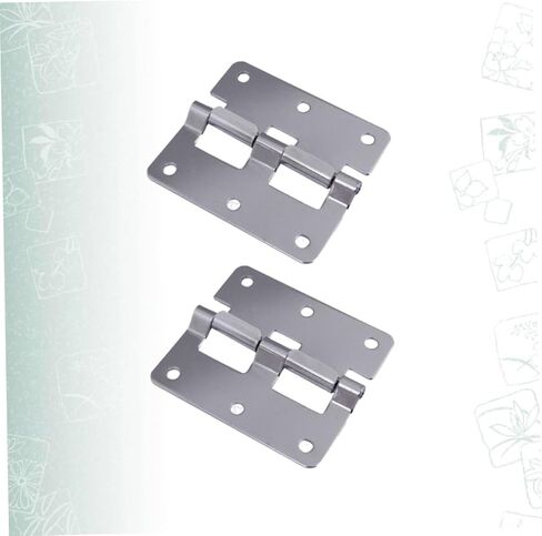 POPETPOP 2pcs Iron Metal Hinges for Suitcase and Luggage Replacement Loose-Leaf Accessory Silent Construction Easy Installation in Saudi Arabia