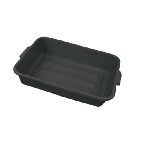 A-to-Z Supply PLBT005B Bus Box, 1-Compartment, 20-1/2" x 15-1/2" x 5" deep, Integrated Handles, Stackable, high-Density polyethylene, Black, NSF in Saudi Arabia