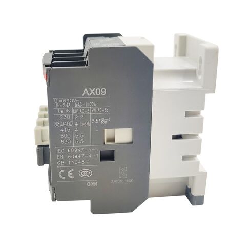 New AX09-30-10 contactor 120V Coil AC 3P 9A Contactor AX09-30-10-84 in Saudi Arabia