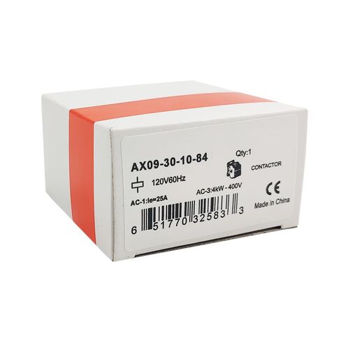 New AX09-30-10 contactor 120V Coil AC 3P 9A Contactor AX09-30-10-84 in Saudi Arabia
