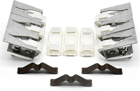 Main Contact Kit for Magnetic Contactor SC-N8 [180] Stationary and Moving Contacts SC-N10 Contact Replacement Spare Accessories(SC-N8 Grade A) in Saudi Arabia