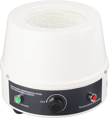 Hilitand Heating Mantle with Large Heating Area Fast Heating, Voltage Stabilization for Liquid Heating in Laboratories (500mL US Plug 110V) in Saudi Arabia