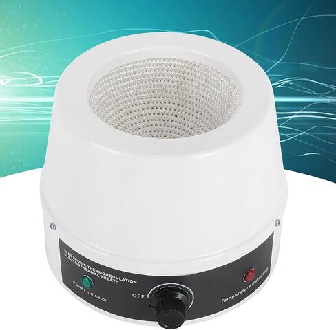Lab Heating Mantle 500ml Electric Heating Mantle Adjustable Temperature Control Heating Mantle for Liquid Heating(US Plug 110V (500ml 250W)) in Saudi Arabia