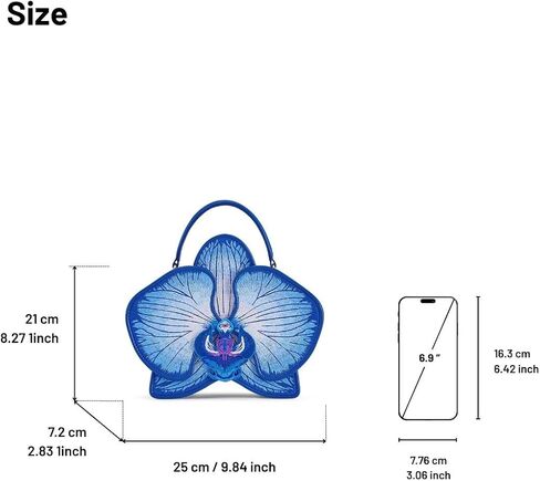 JW Pei Women's Flora Orchid على شكل حقيبة اليد العلوية in Kuwait