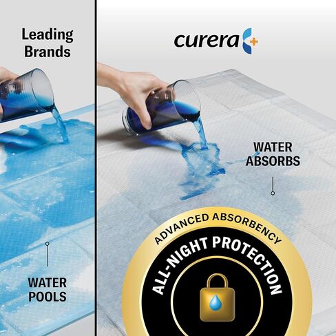 وسادات سرير للتبول اللاإرادي للأطفال من كوزي كيدز®، مقاس 76.2 سم × 86.36 سم، فائقة الامتصاص للتدريب على المرحاض للأطفال - سجادات تبليل السرير بحجم XXL لليالي جيدة [30 قطعة] خراطيش للأطفال والصغار in Kuwait