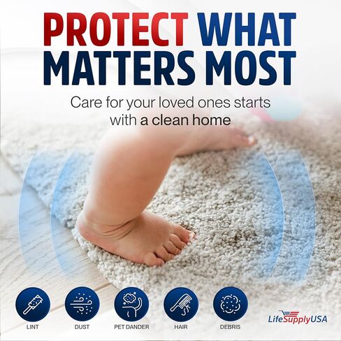 LifeSupplyusa Foam Sleeve Wet/Dry Vacuum Filter بديل متوافق مع Shopvac 90585 9058500 9058562 Type R ومعظم منظفات فرقة Vacmaster Genie Shop in Kuwait